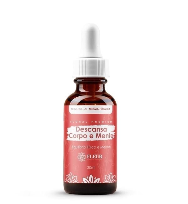 Descansa Corpo e Mente — Equilíbrio Físico e Mental, floral premium 30ml da Pró Fórmula