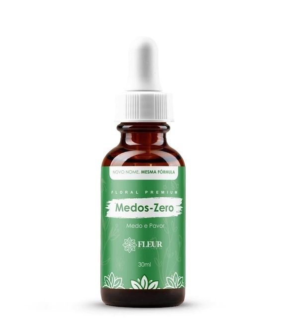 Medos-Zero — Medo e Pavor, floral premium 30ml da Pró Fórmula