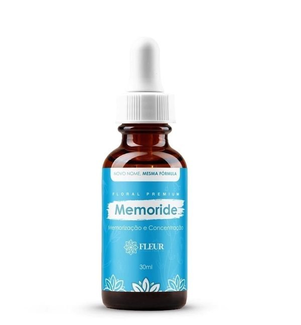 Memoride — Memorização e Concentração, floral premium 30ml da Pró Fórmula
