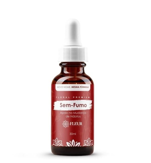 Sem-Fumo — Mudança de Hábitos, floral premium 30ml da Pró Fórmula
