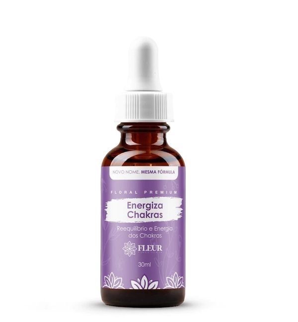 Energiza Chakras — Energia dos Chakras, floral premium 30ml da Pró Fórmula