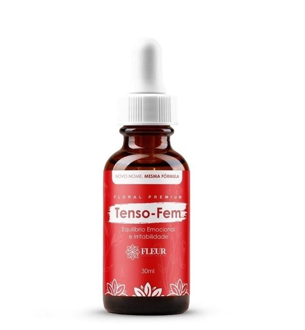 Tenso-Fem — Equilíbrio na TPM, floral premium 30ml da Pró Fórmula
