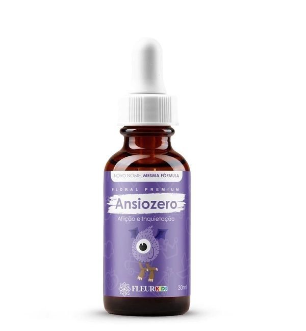 Ansiozero Kids — Aflição e Inquietação, floral premium 30ml da Pró Fórmula