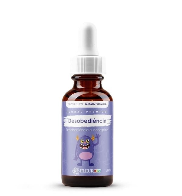 Desobediência Kids — Desobediência e Indisciplina, floral premium 30ml da Pró Fórmula