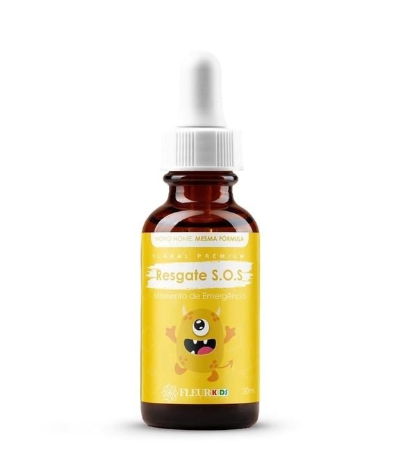 Resgate S.O.S Kids — Momento de Emergência, floral premium 30ml da Pró Fórmula