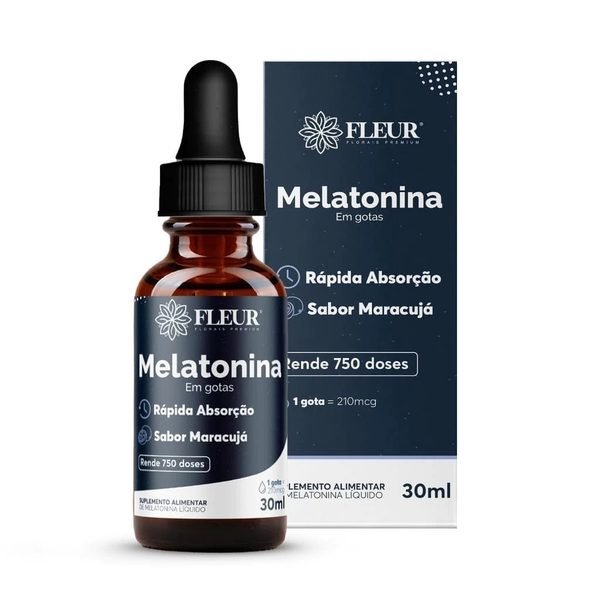 Melatonina em Gotas — Sabor Maracujá, floral premium 30ml da Pró Fórmula